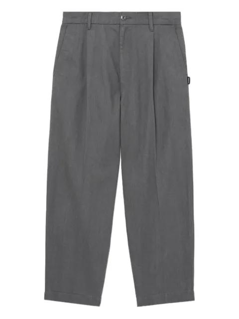 pleated-pocket cuffed trousers by NEIGHBORHOOD