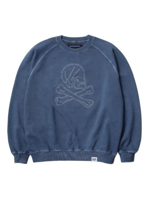 skull-graphic sweatshirt by NEIGHBORHOOD