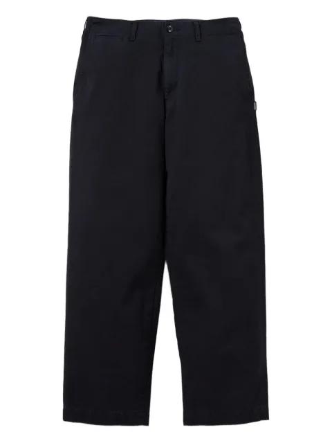 straight-leg cotton trousers by NEIGHBORHOOD