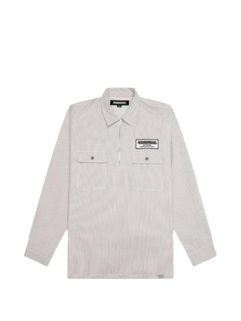 stripe pocket polo shirt by NEIGHBORHOOD