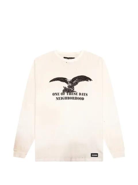 waffle crew-neck sweatshirt by NEIGHBORHOOD