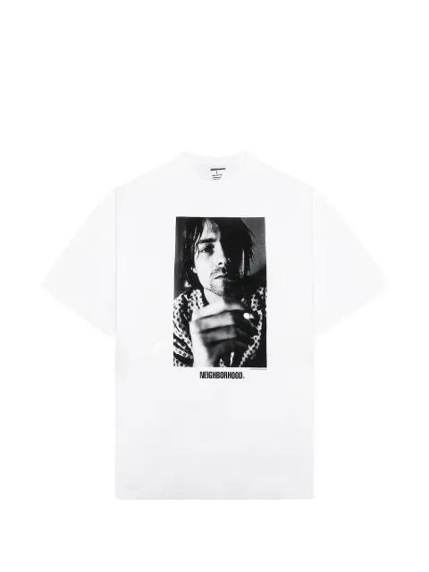 x Charles Peterson print T-shirt by NEIGHBORHOOD