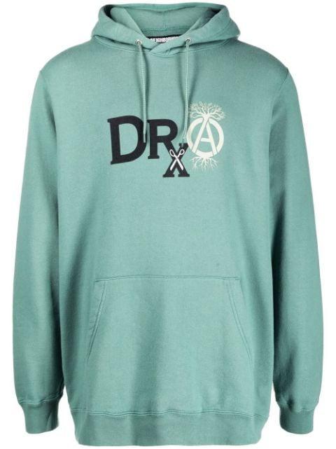 x DRXSRL logo-print detail hoodie by NEIGHBORHOOD