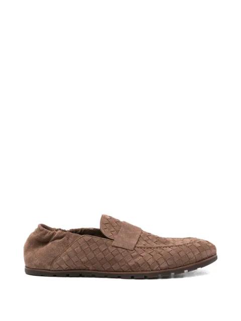 Barrett woven leather loafers by NEIL BARRETT