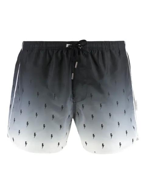 Screen-print swim shorts by NEIL BARRETT
