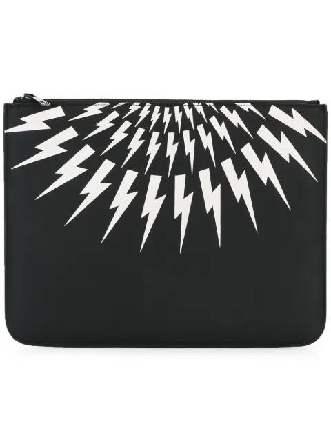'Thunder' clutch by NEIL BARRETT