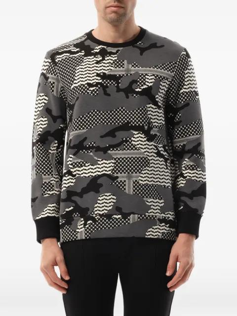 camouflage-print sweatshirt by NEIL BARRETT