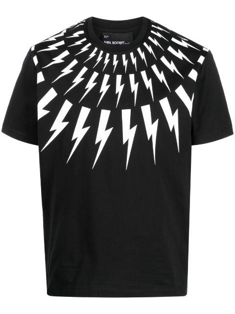 graphic-print cotton T-shirt by NEIL BARRETT