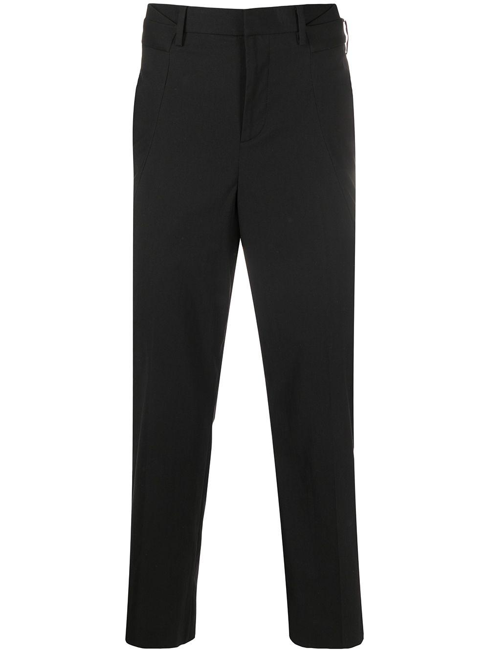 pleated details cropped trousers by NEIL BARRETT