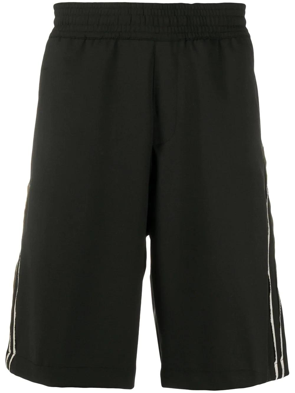 side stripes track shorts by NEIL BARRETT
