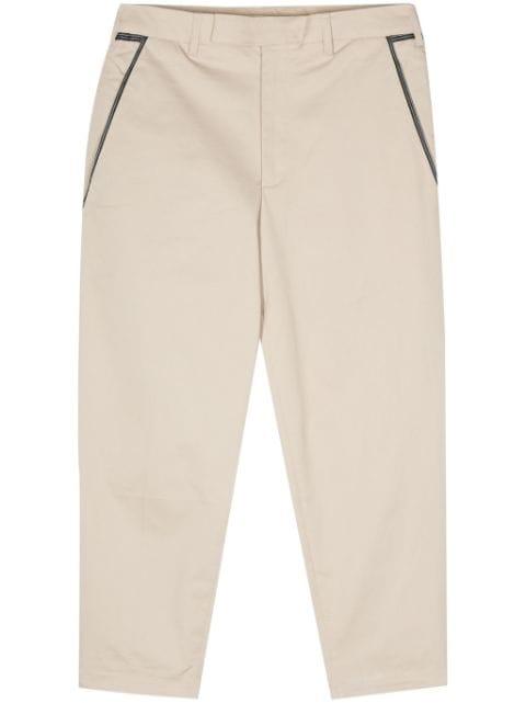 slim-leg chinos by NEIL BARRETT