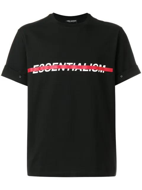 slogan T-shirt by NEIL BARRETT
