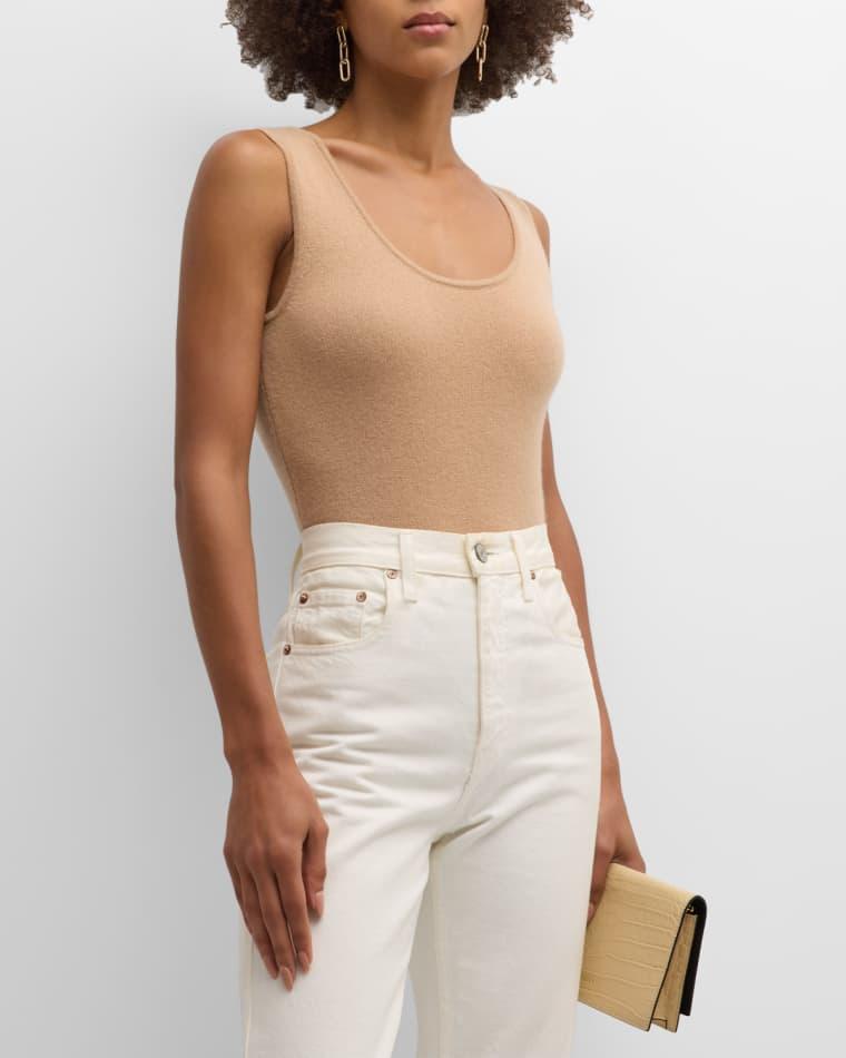 Cashmere Basic Tank Top by NEIMAN MARCUS CASHMERE COLLECTION