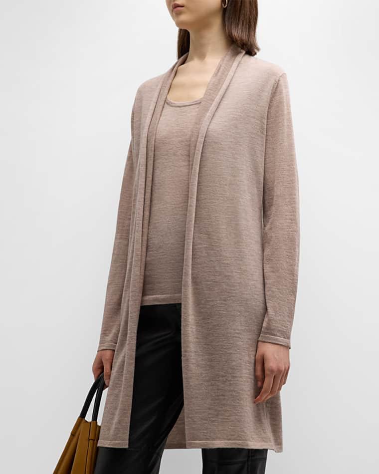 Superfine Cashmere Duster by NEIMAN MARCUS CASHMERE COLLECTION