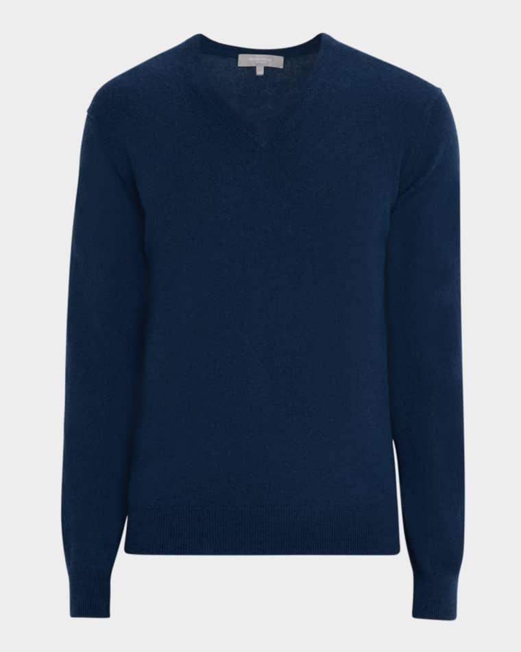 Men's Cashmere V-Neck Sweater by NEIMAN MARCUS