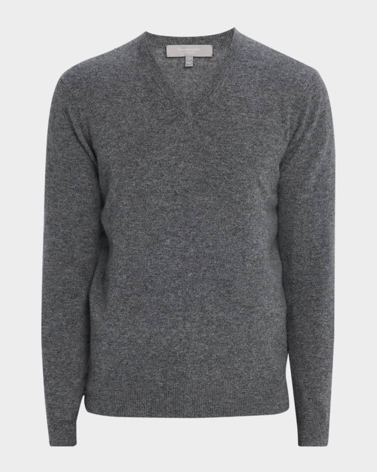 Men's Cashmere V-Neck Sweater by NEIMAN MARCUS