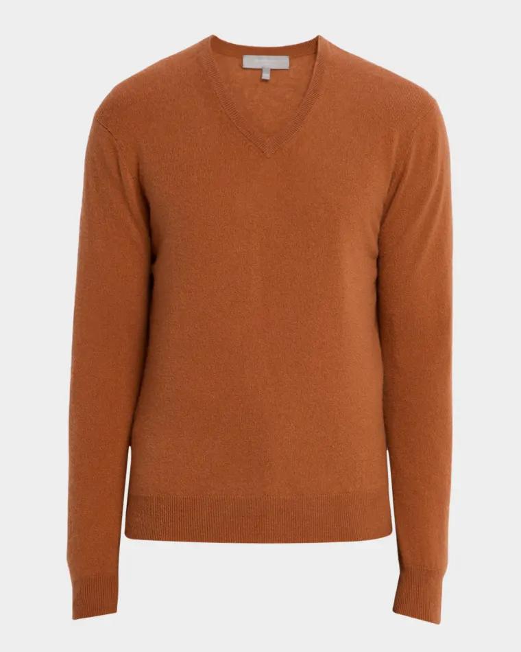 Men's Cashmere V-Neck Sweater by NEIMAN MARCUS