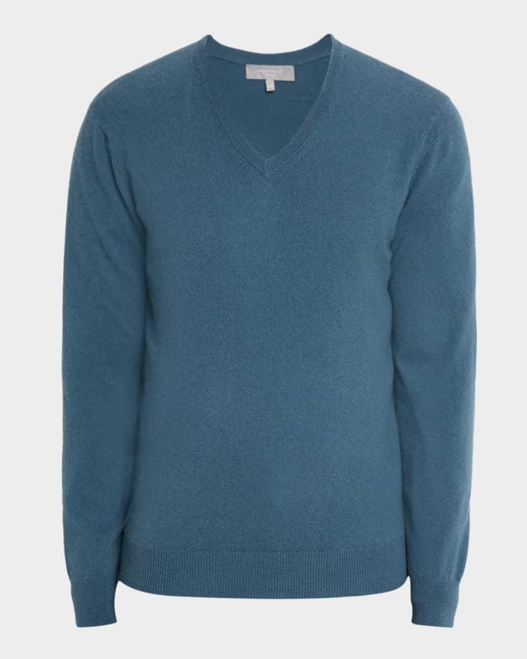 Men's Cashmere V-Neck Sweater by NEIMAN MARCUS