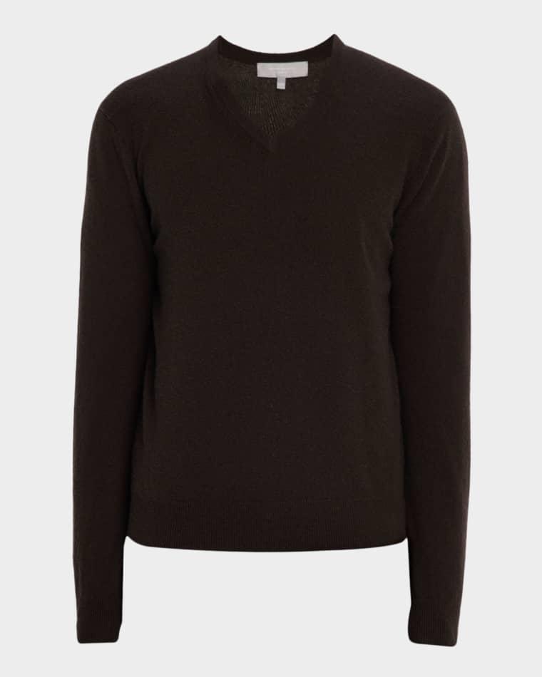 Men's Cashmere V-Neck Sweater by NEIMAN MARCUS