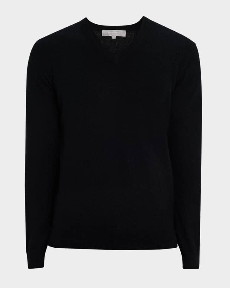 Men's Cashmere V-Neck Sweater by NEIMAN MARCUS