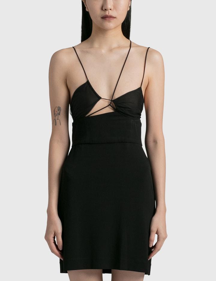 Fitted Bra Mini Dress by NENSI DOJAKA