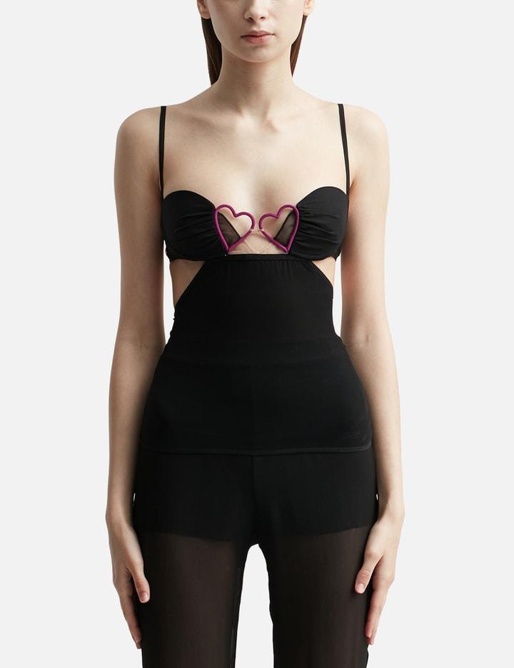 HEART BRA TOP by NENSI DOJAKA