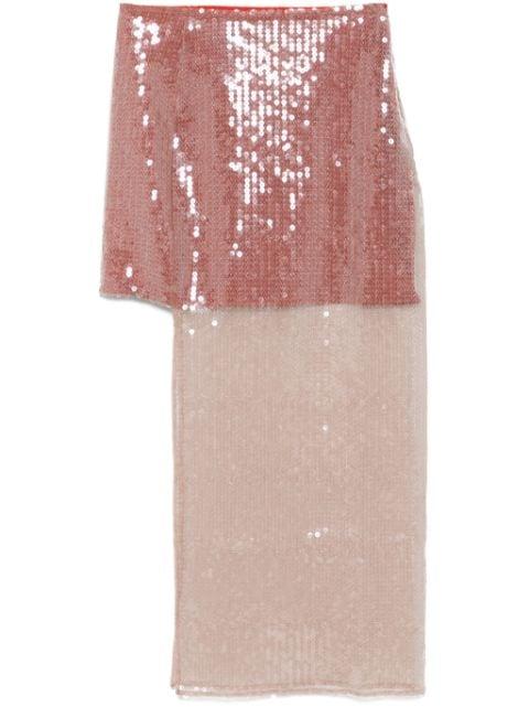 asymmetric midi skirt by NENSI DOJAKA