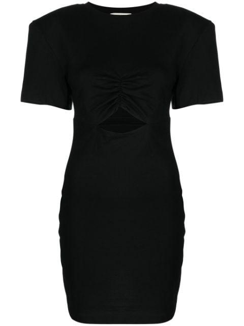 cut-out cotton minidress by NENSI DOJAKA