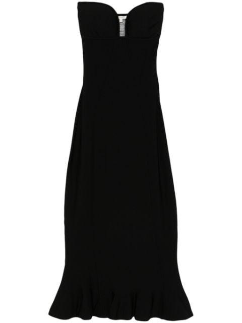 knitted midi dress by NENSI DOJAKA