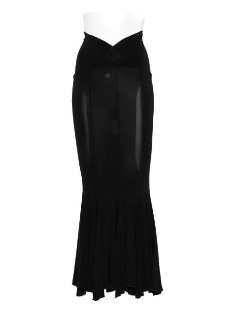 panelled maxi skirt by NENSI DOJAKA