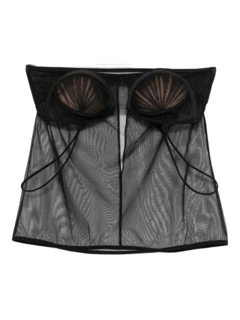semi-sheer tank top by NENSI DOJAKA