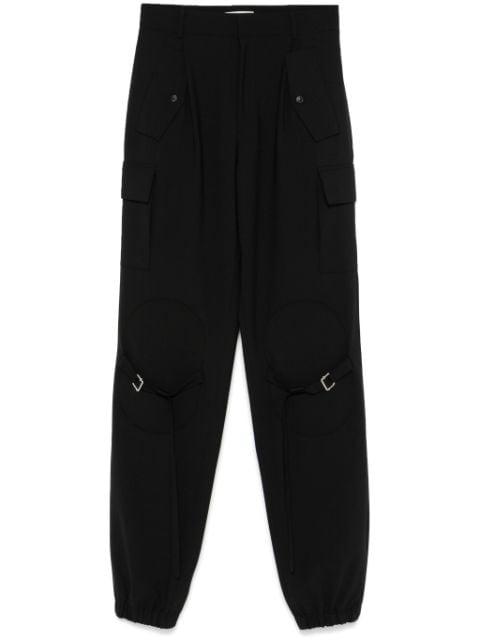 tapered cargo trousers by NENSI DOJAKA