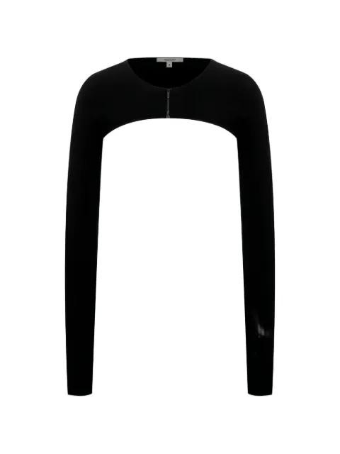 zip front knitwear by NENSI DOJAKA