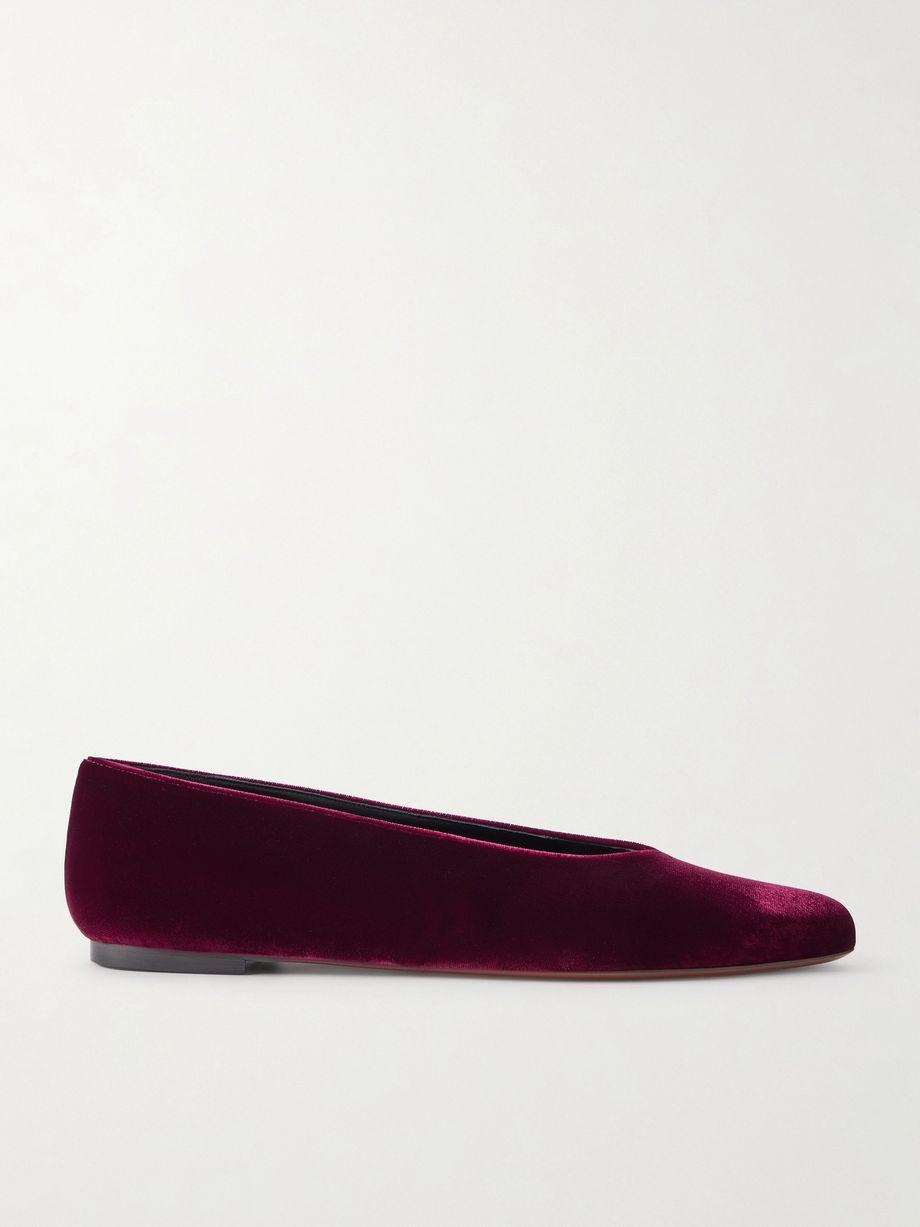 Beid velvet ballet flats by NEOUS
