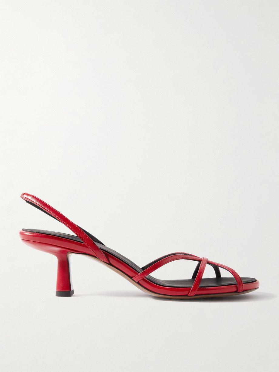 Ibor leather slingback sandals by NEOUS