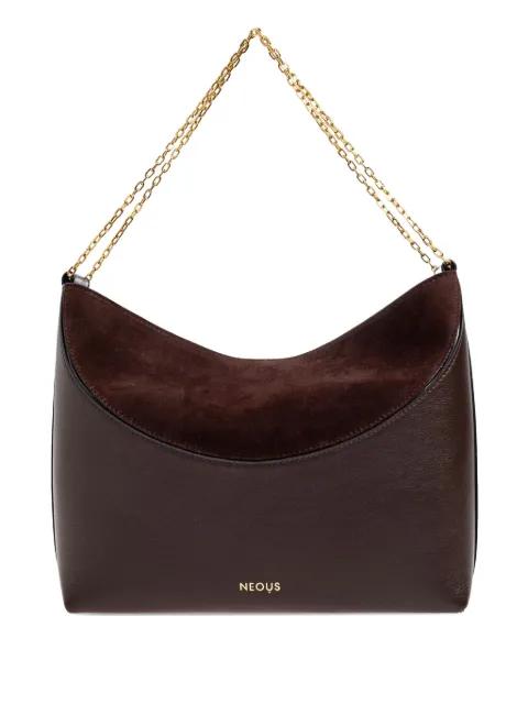 Pavo suede chain-strap tote bag by NEOUS