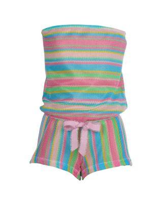 Girls' Jeannie Short Jumpsuit Swim - Little Kid by NESSI BYRD