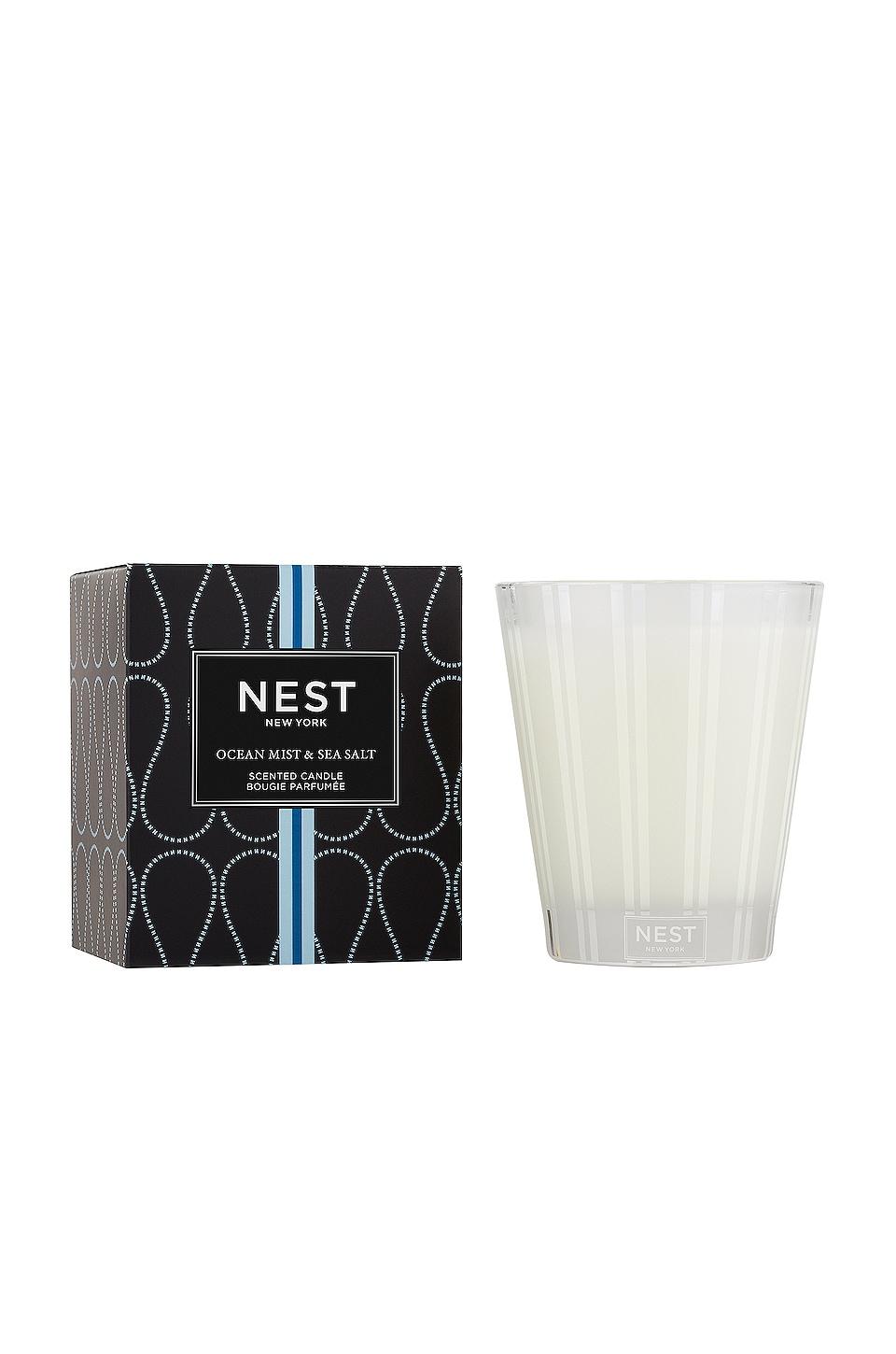 NEST New York Ocean Mist & Sea Salt Classic Candle in White by NEST NEW YORK