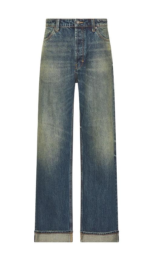 NEUW River Baggy Dephi Jeans in Blue by NEUW