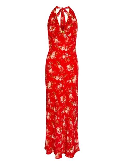 floral-print maxi dress by NEVER FULLY DRESSED