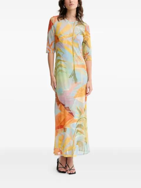 floral-print maxi dress by NEVER FULLY DRESSED