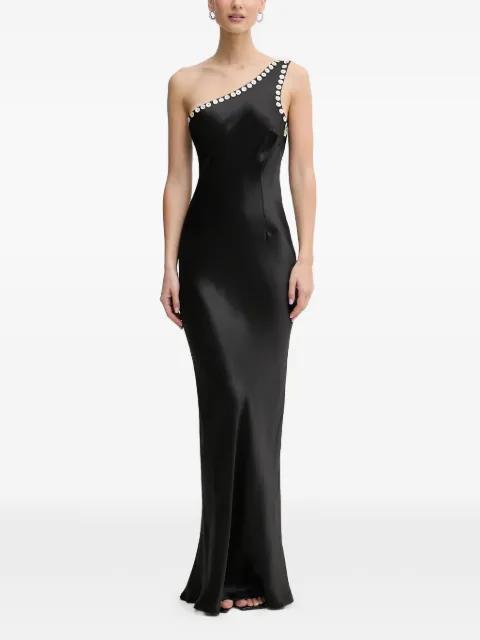 one-shoulder maxi dress by NEVER FULLY DRESSED