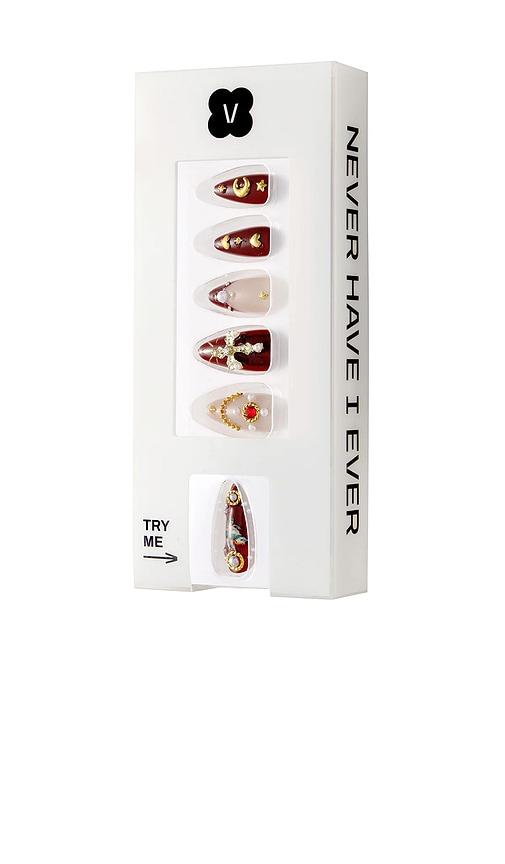 Never Have I Ever Burgundy Cherub Press-On Nails in Beauty by NEVER HAVE I EVER