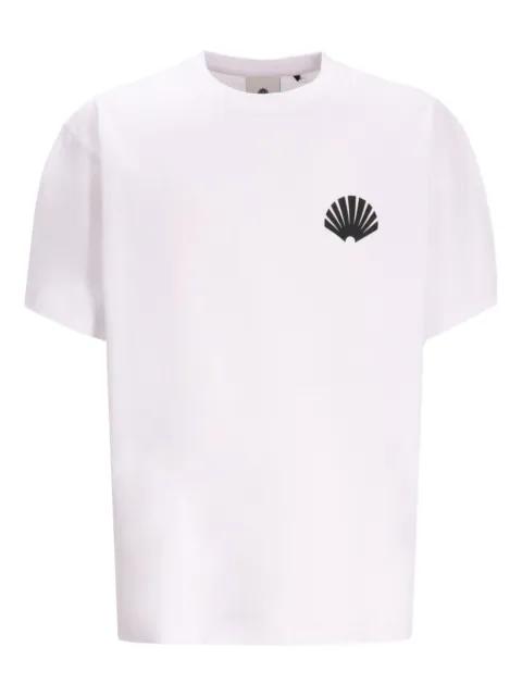 shell-logo T-shirt by NEW AMSTERDAM