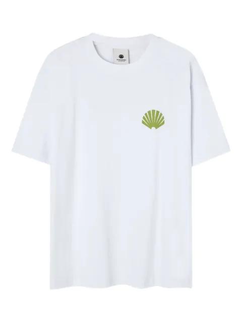 shell-logo T-shirt by NEW AMSTERDAM