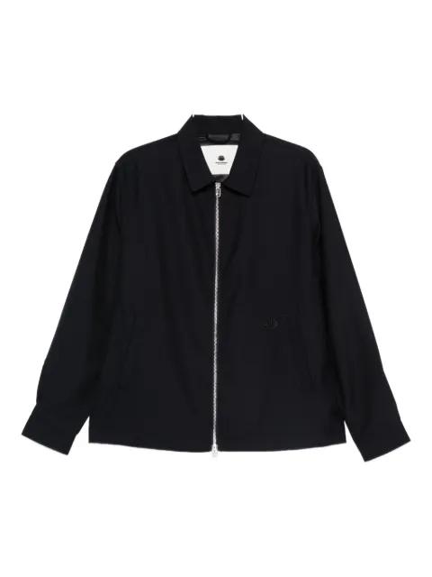 zip-up shirt jacket by NEW AMSTERDAM