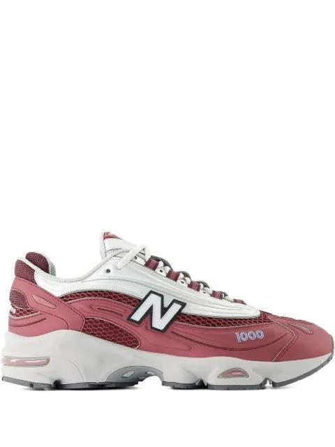 1000 "Monarch Burgandy" sneakers by NEW BALANCE