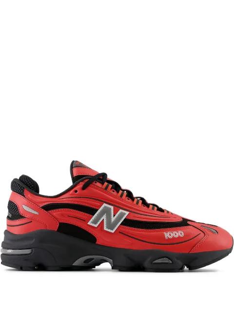 1000 "Red/Black" sneakers by NEW BALANCE