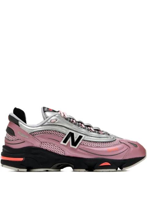 1000 metallic lace-up sneakers by NEW BALANCE