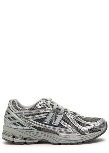 1906R panelled metallic mesh sneakers by NEW BALANCE